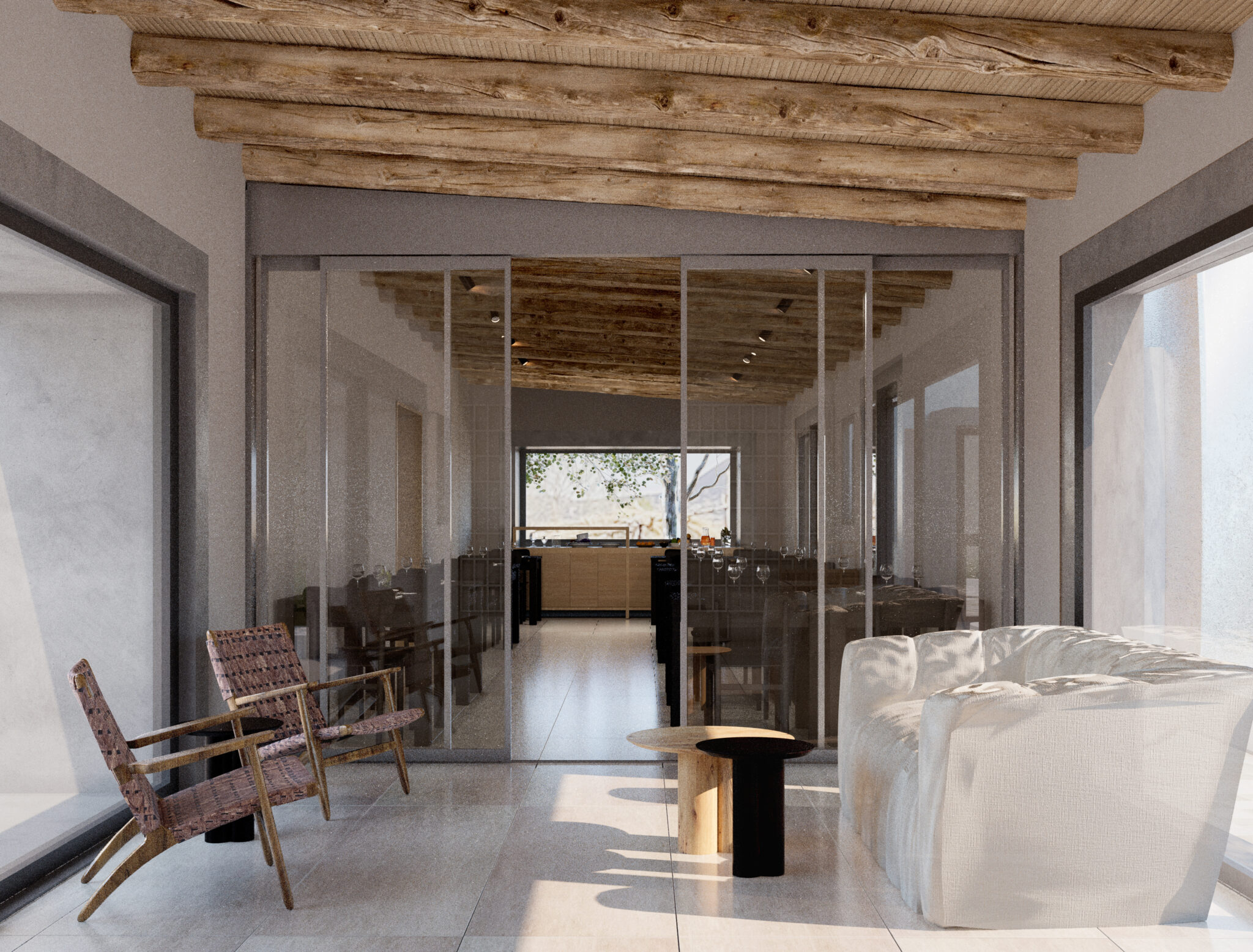 Hotel Hostería Antofagasta de la Sierra Catamarca proyecto de arquitectura de Mecba.arq