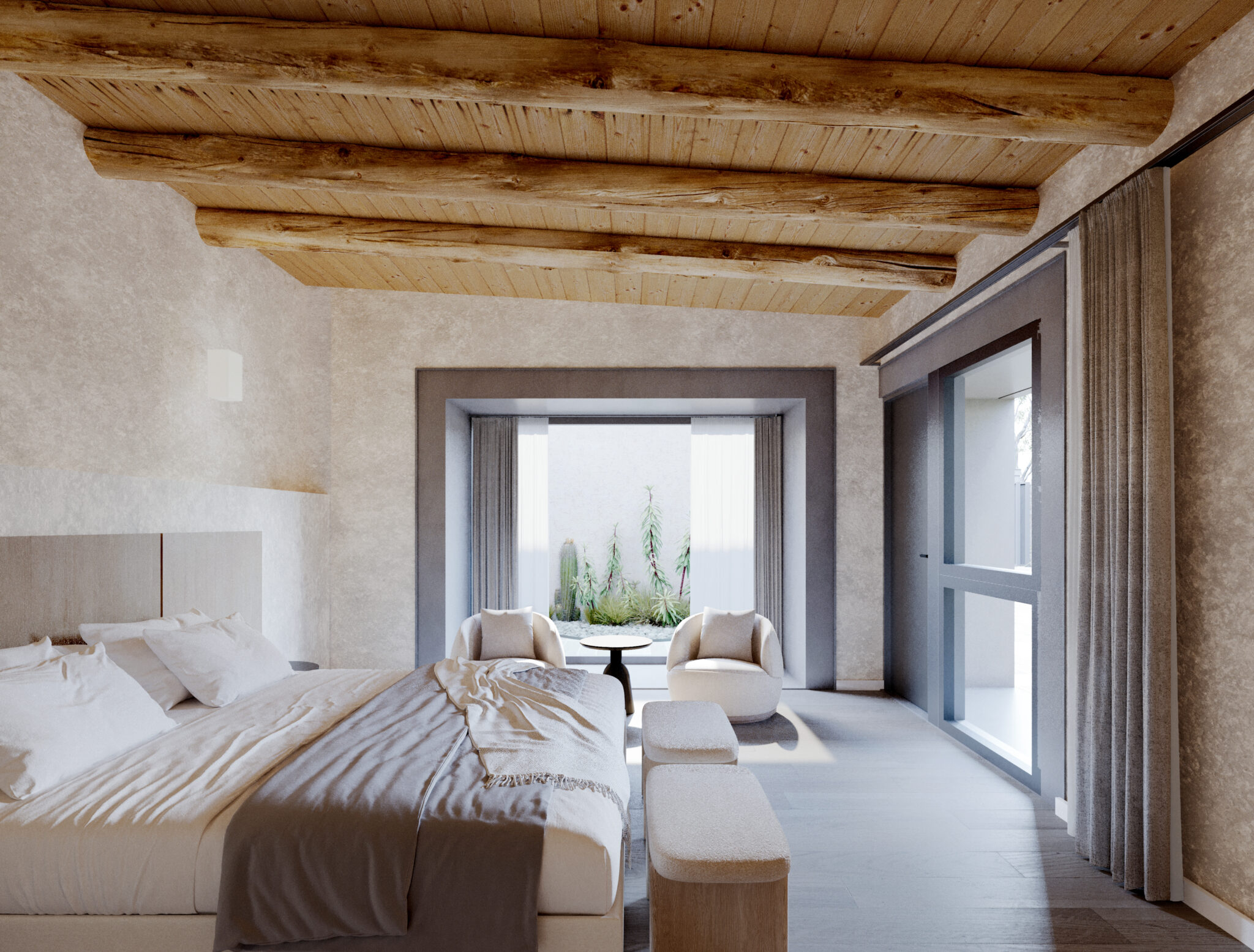Hotel Hostería Antofagasta de la Sierra Catamarca proyecto de arquitectura de Mecba.arq