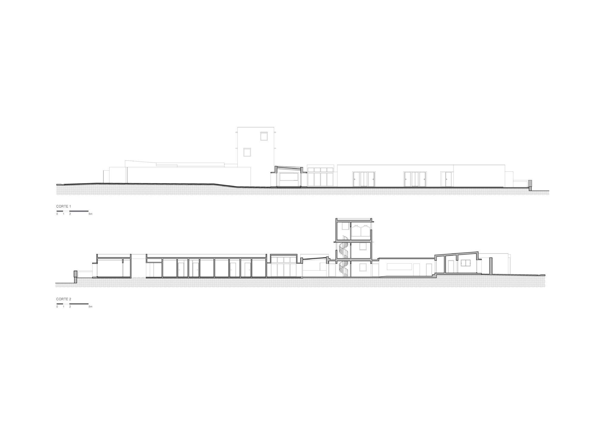 Hotel Hostería Antofagasta de la Sierra Catamarca proyecto de arquitectura de Mecba.arq
