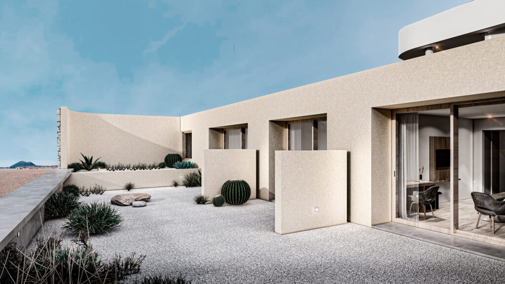 Hotel Hostería Antofagasta de la Sierra Catamarca proyecto de arquitectura de Mecba.arq