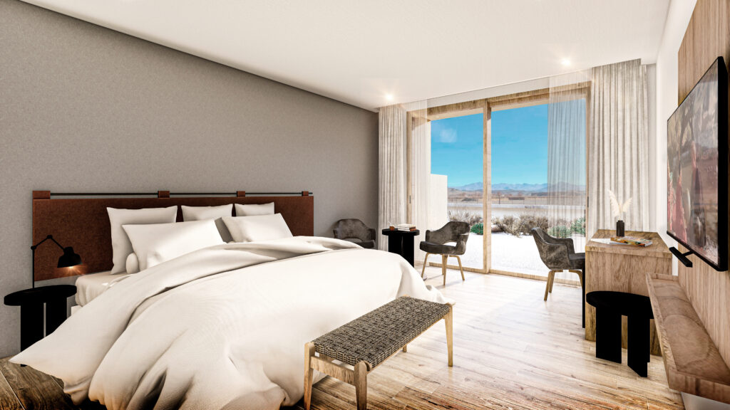 Hotel Hostería Antofagasta de la Sierra Catamarca proyecto de arquitectura de Mecba.arq